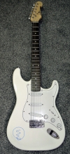 STEVE WINWOOD/SIGNED ELECTRIC GUITAR/COA