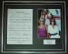 ABBA/SONG SHEET & PHOTO DISPLAY/LTD. EDITION/DANCING QUEEN