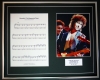 BOB DYLAN/SONG SHEET & PHOTO DISPLAY/LTD. EDITION/KNOCKIN' ON HEAVEN'S DOOR