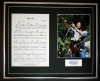 BOB MARLEY/SONG SHEET & PHOTO DISPLAY/LTD. EDITION/ONE LOVE