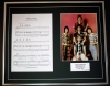 BAY CITY ROLLERS/SONG SHEET & PHOTO DISPLAY/LTD. EDITION/SHANG-A-LANG