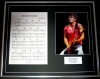 BRUCE SPRINGSTEEN/SONG SHEET & PHOTO DISPLAY/LTD. EDITION/DANCING IN THE DARK