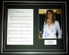 BONNIE TYLER/SONG SHEET & PHOTO DISPLAY/LTD. EDITION/HOLDING OUT FOR A HERO