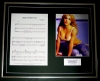 BRITNEY SPEARS/SONG SHEET & PHOTO DISPLAY/LTD. EDITION/...BABY ONE MORE TIME