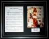 BRITNEY SPEARS/SONG SHEET & PHOTO DISPLAY/LTD. EDITION/OOPS!...I DID IT AGAIN