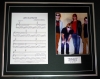 BON JOVI/SONG SHEET & PHOTO DISPLAY/LTD. EDITION/LIVIN' ON A PRAYER