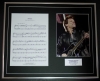 BON JOVI/SONG SHEET & PHOTO DISPLAY/LTD. EDITION/ALWAYS