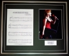 BETTE MIDLER/SONG SHEET & PHOTO DISPLAY/LTD. EDITION/THE WIND BENEATH MY WINGS