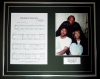 THE BEE GEES/SONG SHEET & PHOTO DISPLAY/LTD. EDITION/HOW DEEP IS YOUR LOVE