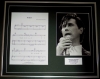 BRYAN FERRY/SONG SHEET & PHOTO DISPLAY/LTD. EDITION/AVALON