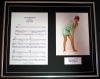 CILLA BLACK/SONG SHEET & PHOTO DISPLAY/LTD. EDITION/YOU'RE MY WORLD