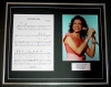 CARLY SIMON/SONG SHEET & PHOTO DISPLAY/LTD. EDITION/YOU'RE SO VAIN