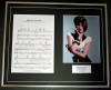 CHERYL COLE/SONG SHEET & PHOTO DISPLAY/LTD. EDITION/FIGHT FOR THIS LOVE