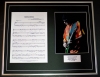 SANTANA/SONG SHEET & PHOTO DISPLAY/LTD. EDITION/MARIA MARIA