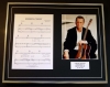 ERIC CLAPTON/SONG SHEET & PHOTO DISPLAY/LTD. EDITION/WONDERFUL TONIGHT