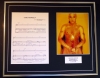 EMINEM/SONG SHEET & PHOTO DISPLAY/LTD. EDITION/LOSE YOURSELF