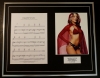 KYLIE/SONG SHEET & PHOTO DISPLAY/LTD. EDITION/I SHOULD BE SO LUCKY