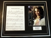 KATIE MELUA/SONG SHEET & PHOTO DISPLAY/LTD. EDITION/NINE MILLION BICYCLES