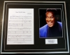 LUTHER VANDROSS/SONG SHEET & PHOTO DISPLAY/LTD. EDITION/DANCE WITH MY FATHER