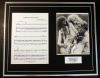 LED ZEPPELIN/SONG SHEET & PHOTO DISPLAY/LTD. EDITION/WHOLE LOTTA LOVE