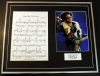 LENNY KRAVITZ/SONG SHEET & PHOTO DISPLAY/LTD. EDITION/IT AIN'T OVER 'TIL IT'S OVER