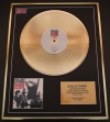 ROLLING STONES/LTD. EDITION CD GOLD DISC/RECORD/MARTIN SCORSESE SHINE A LIGHT
