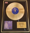 ELLA FITZGERALD/LTD. EDITION CD GOLD DISC/RECORD/GOLD