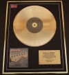 JOHN MILES/LTD. EDITION CD GOLD DISC/RECORD/HIS VERY BEST