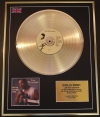 CARL WEATHERSBY/LTD. EDITION CD GOLD DISC/RECORD/DON'T LAY YOUR BLUES ON ME