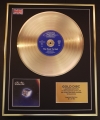 CHRIS REA/LTD. EDITION CD GOLD DISC/RECORD/THE ROAD TO HELL