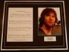 JAMES BLUNT/SONG SHEET & PHOTO DISPLAY/LTD. EDITION/YOU'RE BEAUTIFUL