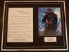 JAY-Z/SONG SHEET & PHOTO DISPLAY/LTD. EDITION/HOLY GRAIL