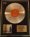 PAUL RODGERS/LTD. EDITION CD GOLD DISC/RECORD/MUDDY WATER BLUES