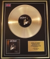 JEFF BECK/LTD. EDITION CD GOLD DISC/RECORD/LIVE AT RONNIE SCOTT'S