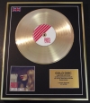 TAYLOR SWIFT/LTD. EDITION CD GOLD DISC/RECORD/RED