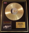 VAN MORRISON/LTD. EDITION CD GOLD DISC/RECORD/THE BEST OF