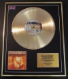 STEVIE RAY VAUGHAN/LTD. EDITION CD GOLD DISC/RECORD/LIVE AT MONTREUX