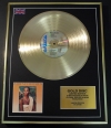 WHITNEY HOUSTON/LTD. EDITION CD GOLD DISC/RECORD/WHITNEY HOUSTON