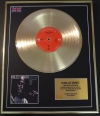 MILES DAVIS/LTD. EDITION CD GOLD DISC/RECORD/KIND OF BLUE