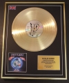 DEEP PURPLE/LTD. EDITION CD GOLD DISC/RECORD/SLAVES AND MASTERS