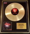 THE STRANGLERS/LTD. EDITION CD GOLD DISC/RECORD/LIVE N SLEAZY