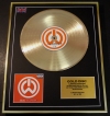 WILL.I.AM/LTD. EDITION CD GOLD DISC/RECORD/WILLPOWER