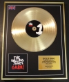 THE ROLLING STONES/LTD. EDITION CD GOLD DISC/RECORD/GRRR