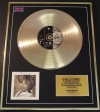TINA TURNER/LTD. EDITION CD GOLD DISC/RECORD/WHAT'S LOVE GOT TO DO WITH IT