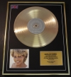 TINA TURNER/LTD. EDITION CD GOLD DISC/RECORD/WILDEST DREAMS