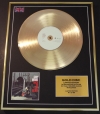 GARY MOORE/LTD. EDITION CD GOLD DISC/RECORD/BACK TO THE BLUES