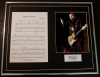 MEAT LOAF/SONG SHEET & PHOTO DISPLAYS/LTD. EDITION/BAT OUT OF HELL