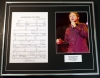 SIMPLY RED/SONG SHEET & PHOTO DISPLAYS/LTD. EDITION/HOLDING BACK THE YEARS