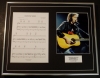 NEIL YOUNG/SONG SHEET & PHOTO DISPLAYS/LTD. EDITION/HARVEST MOON
