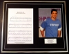 PETER ANDRE/SONG SHEET & PHOTO DISPLAY/LTD. EDITION/MYSTERIOUS GIRL